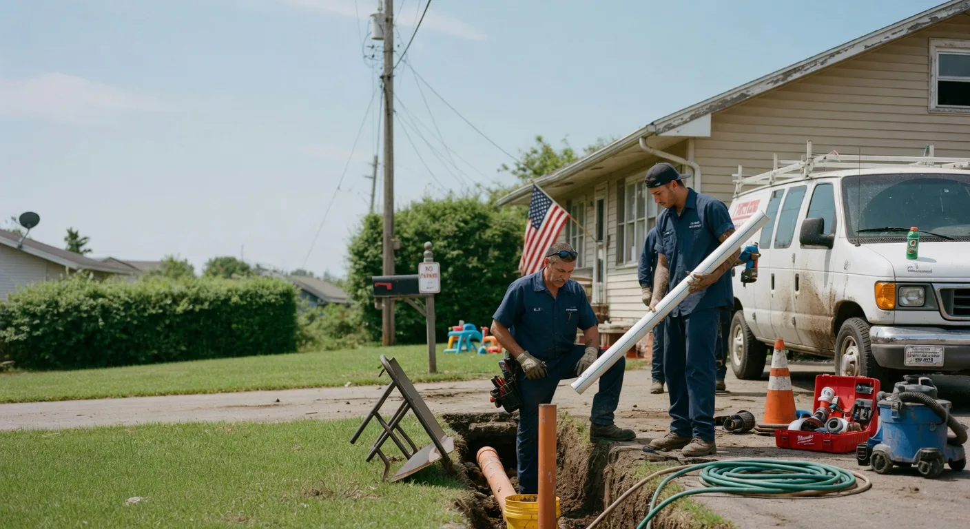 Clogged Drain Repair in Wellsville, OH